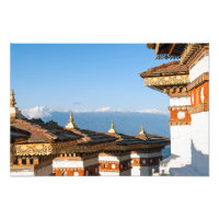 Sunset on Dochula Pass - Bhutan, Himalaya