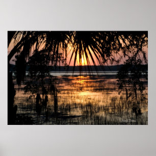 Sunset on Hilton Head #2 Poster