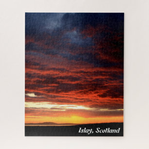 Sunset on Islay, Schottland