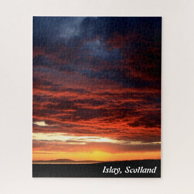 Sunset on Islay, Schottland (Vertikal)
