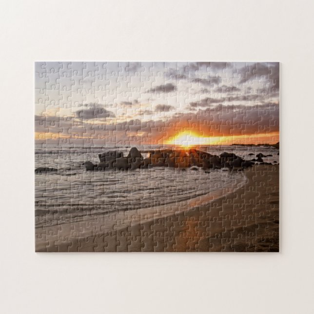 Sunset on Kauaii - Hawaii - 11x14 - 252 pc (Horizontal)
