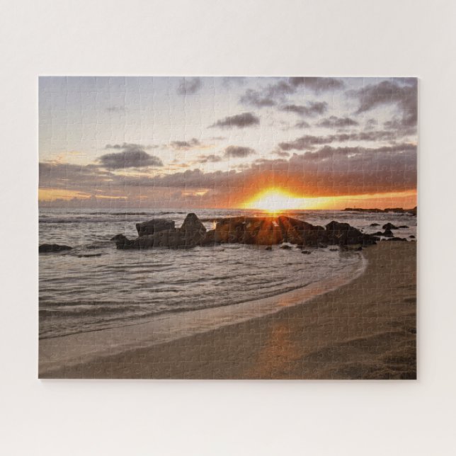Sunset on Kauaii - Hawaii - 16x20 - 520 pc (Horizontal)