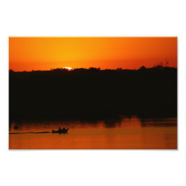 Sunset on Lake Bemidji Fotodruck