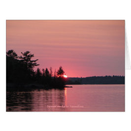 Sunset on Lake Vermilion