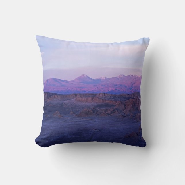 Sunset on Moon Valley - Chile Kissen (Vorderseite)