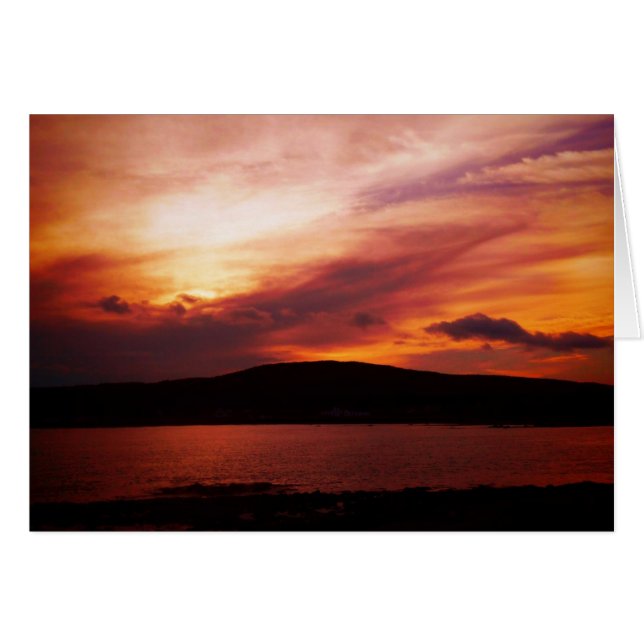 Sunset on Renews River (Vorderseite (Horizontal))