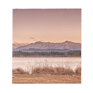 Sunset Osterseen Notizblock