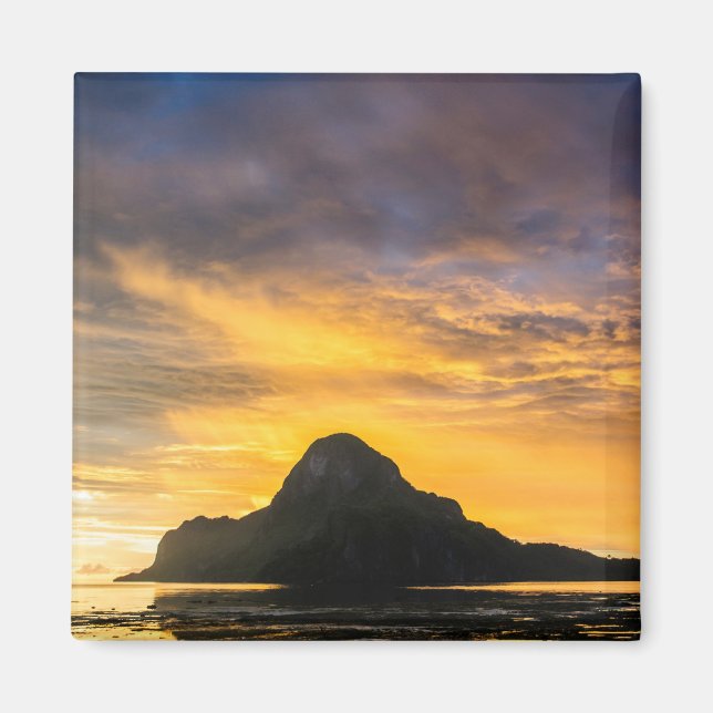 Sunset Over Bacuit Archipelago Magnet (Vorne)