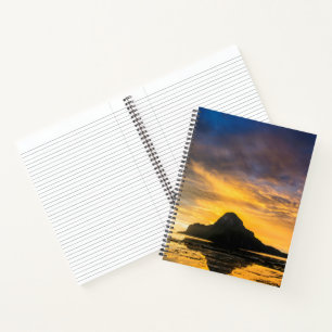Sunset Over Bacuit Archipelago Notizbuch