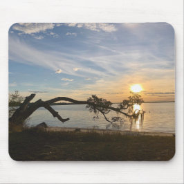 Sunset Over East Bay Mousepad