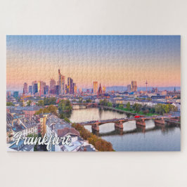 Sunset Over Frankfurt, Deutschland