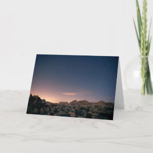Sunset Over Joshua Tree National Park Karte