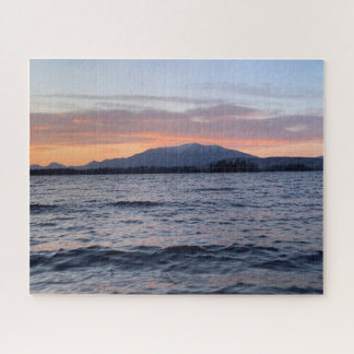 Sunset over Katahdin, Maine