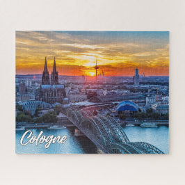 Sunset Over Köln, Deutschland