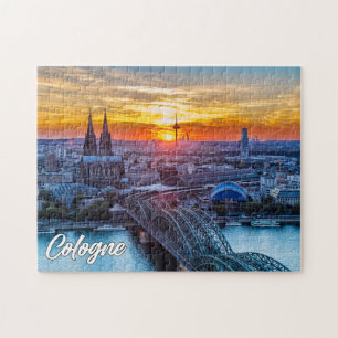 Sunset Over Köln, Deutschland