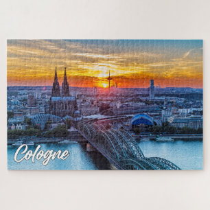 Sunset Over Köln, Deutschland