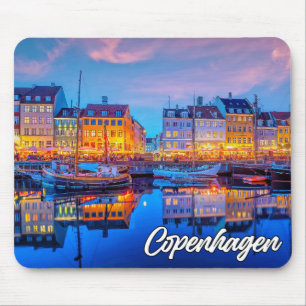Sunset Over Kopenhagen, Dänemark Mousepad