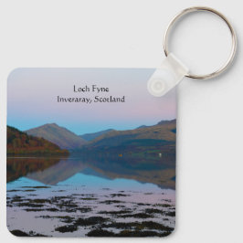 Sunset over Loch Fyne, Scotland Keyring Schlüsselanhänger