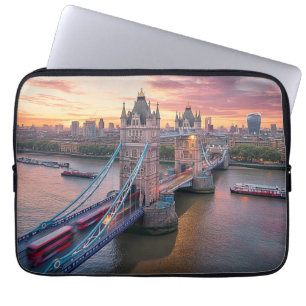 Sunset over London Laptopschutzhülle