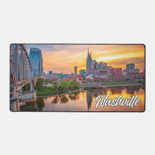 Sunset Over Nashville, Tennessee, États-Unis (Recto)