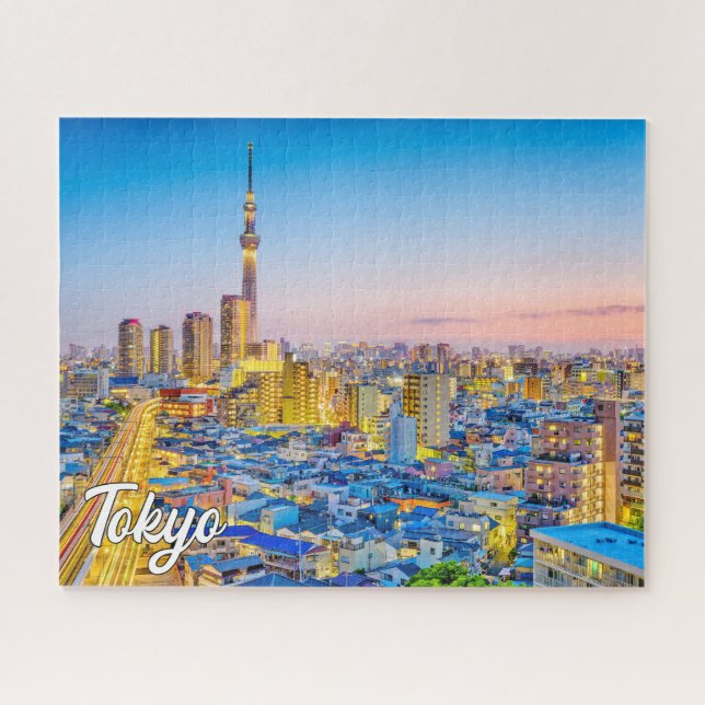 Sunset Over Tokio, Japan (Horizontal)
