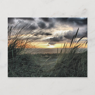 Sunset Over Wales Postkarte
