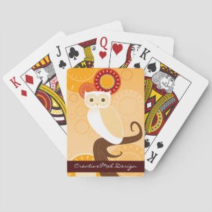 Sunset Owl AB Spielkarten