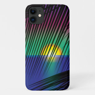 Sunset Palm iPhone / coque ipad
