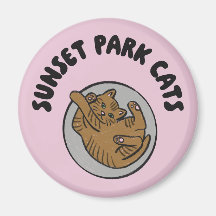 Sunset Park Cats | Magnet | Bobbin Rettungskätzche