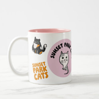 Sunset Park Cats Mug