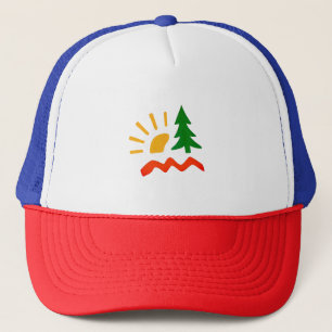 Sunset Pines Adventure Caps Truckerkappe