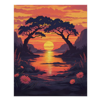 SUNSET POSTER