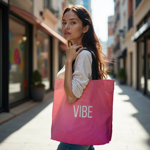 Sunset Pulse - Lebhafte Korallenmagenta Tasche