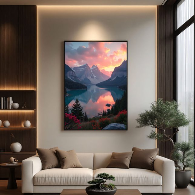Sunset Reflection Poster (Von Creator hochgeladen)
