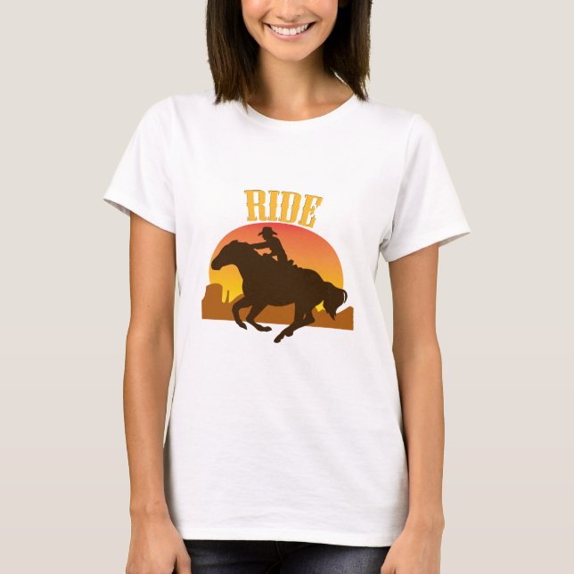 Sunset Ride T-Shirt (Vorderseite)