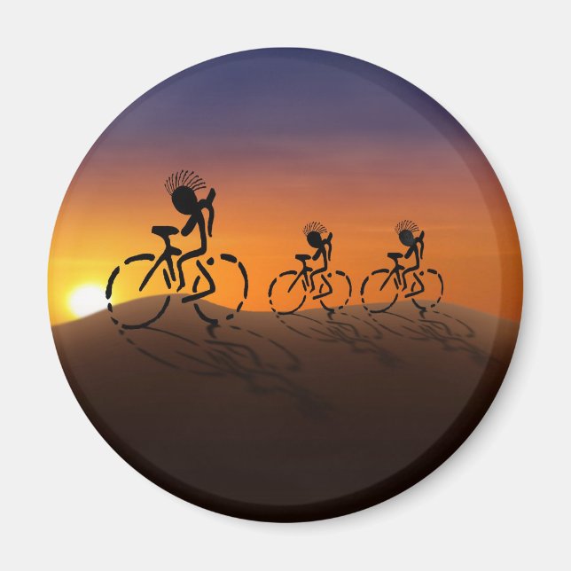 Sunset Riders Magnet (Vorne)