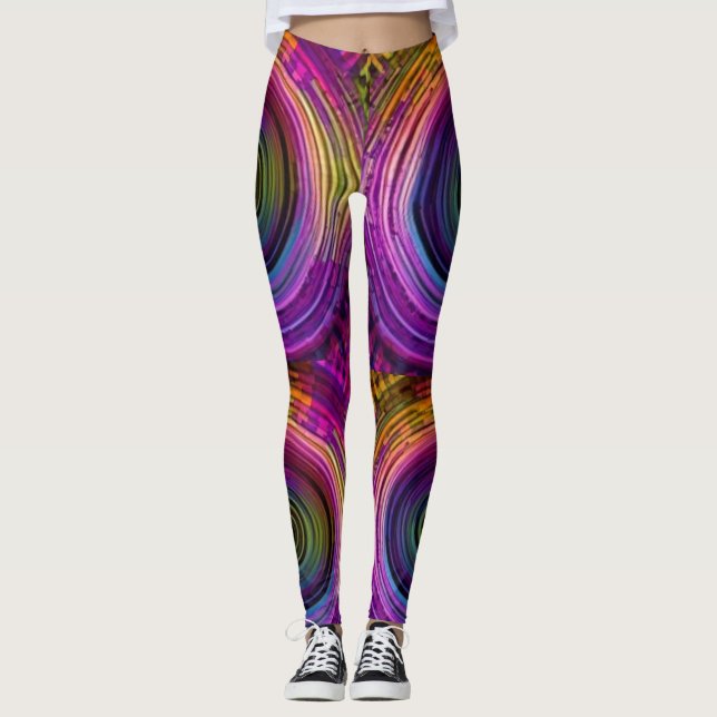 Sunset Ripple Leggings (Vorderseite)