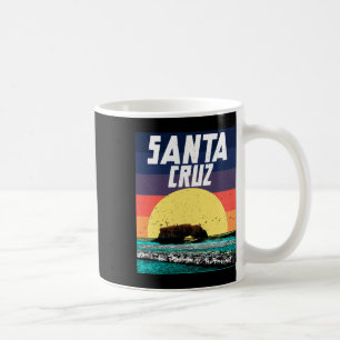 Sunset Rock Bridge Santa Cruz Beach Cali Kaffeetasse