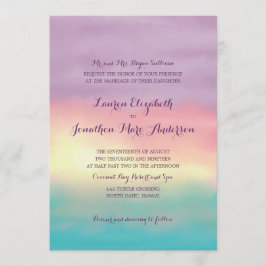 Sunset Romance | Hochzeit Einladung