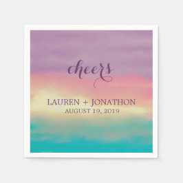 Sunset Romance | Hochzeit Serviette