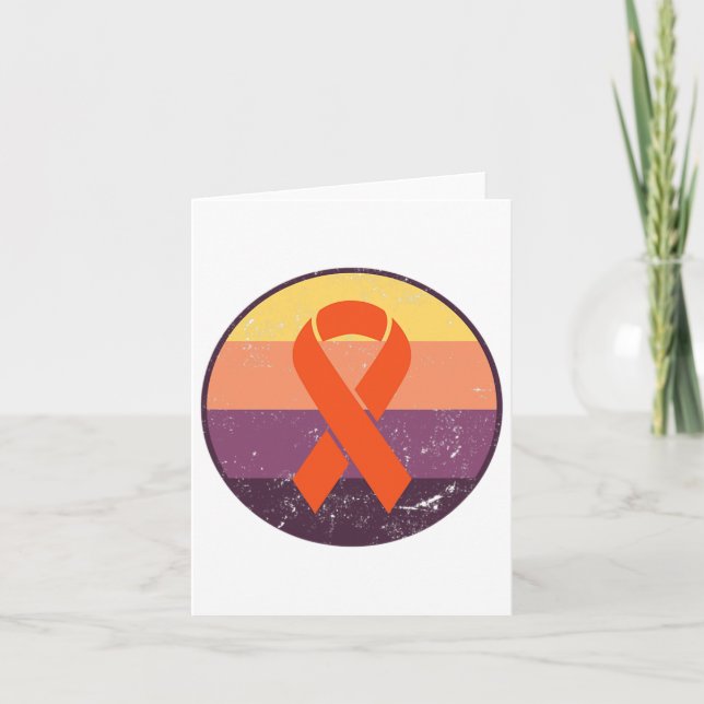 Sunset Rsd Crps Bewusstsein Karte (Vorderseite)