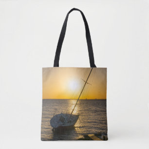 Sunset Sailboat Shipwreck Golf Breeze FL Bag Tasche