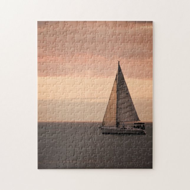 Sunset Sailing Cruise - 11x14 - 252 Stk. (Vertikal)