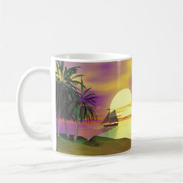 Sunset Sailing Kaffeetasse