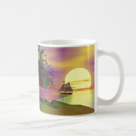Sunset Sailing Kaffeetasse