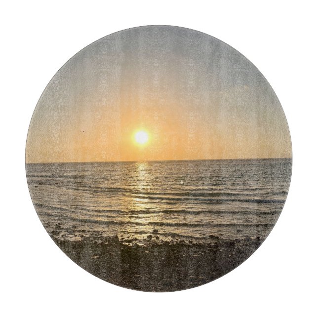 Sunset Schneidebrett (Vorderseite)