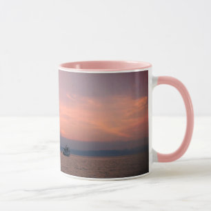 Sunset Sea Black 325 ml Ringer Combo Tasse
