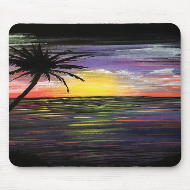 Sunset Sea Mousepad (Vorne)