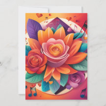 Sunset Serenade Faire-part de mariage