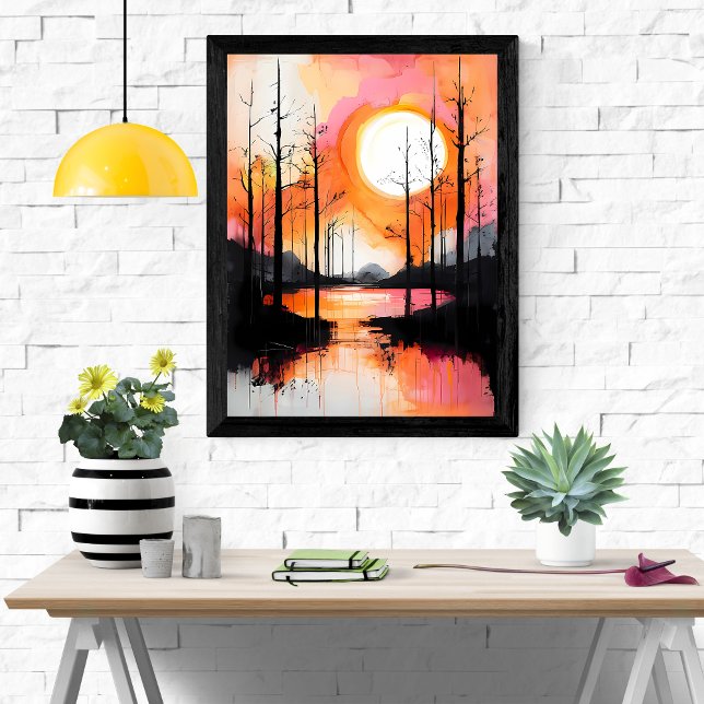 Sunset Serenity Poster (Von Creator hochgeladen)